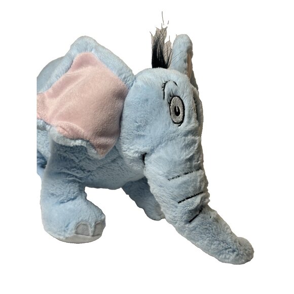 Kohl's Cares Dr Seuss Horton Hears A Who Elephant Blue Plush Stuffed Toy 10" - Picture 6 of 6